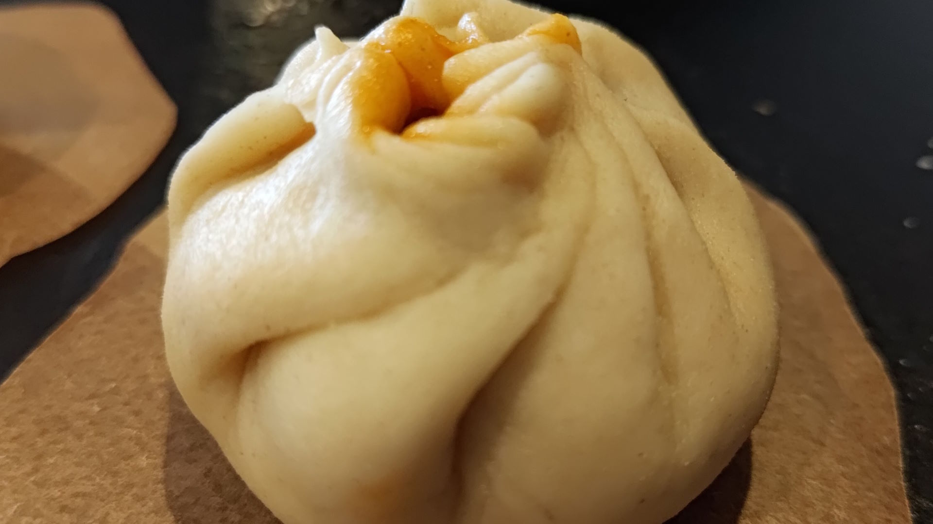 bao bun close up