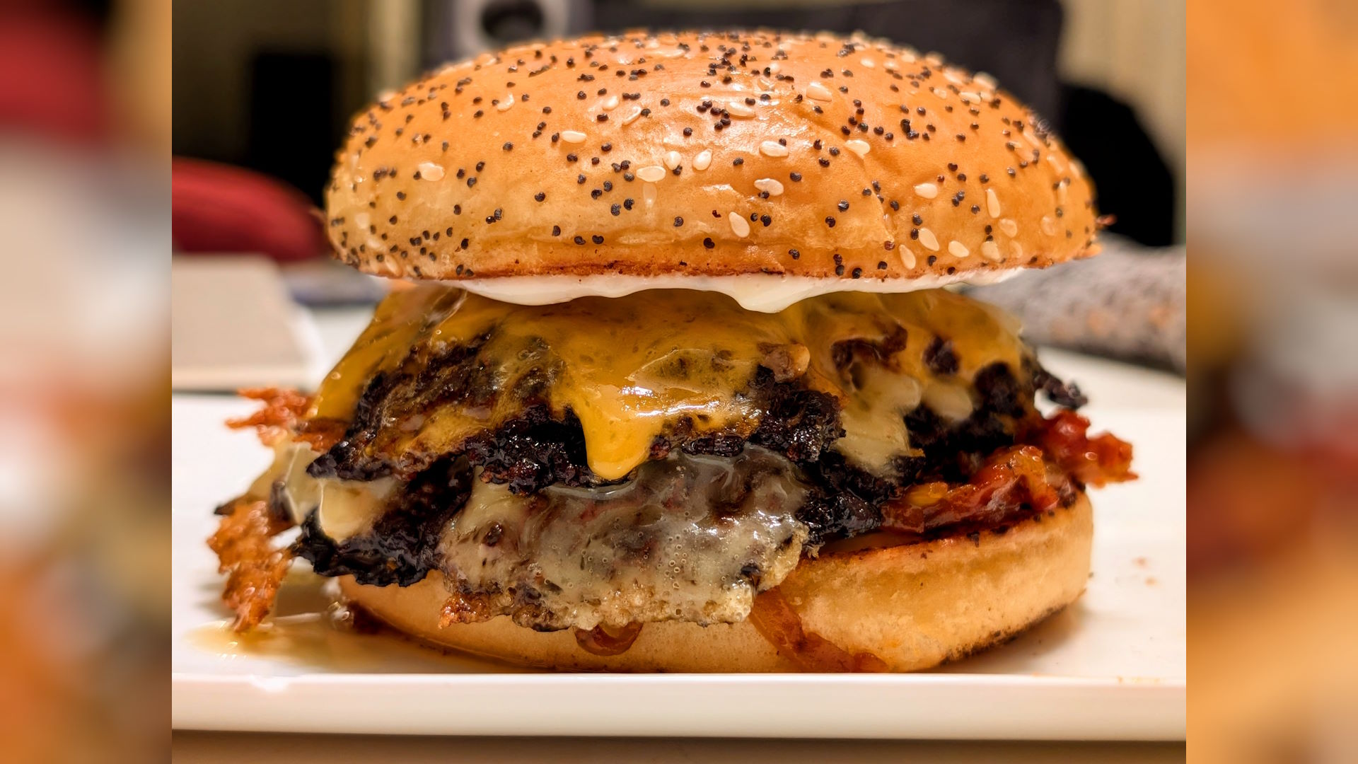 burger close up